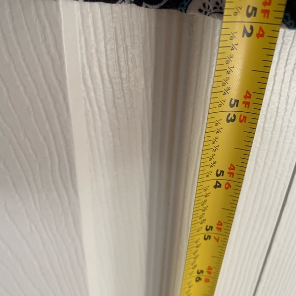 Jessica London Blue Floral Geometric Dress | Size 12W | Light & Versatile - Picture 7 of 7